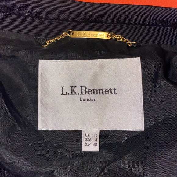 l.k. bennett wool jacket well tailored - Picture 5 of 9